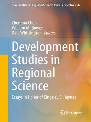 cover image of Development Studies in Regional Science